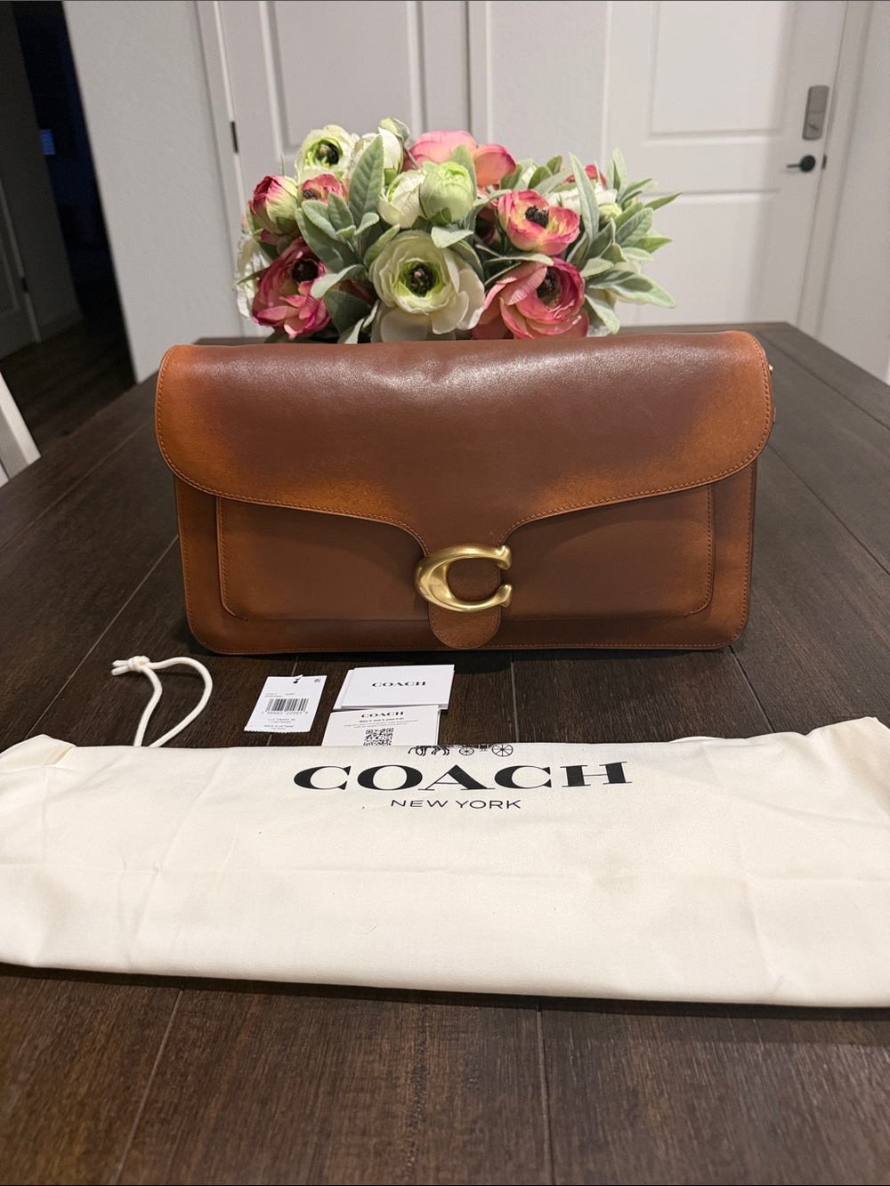 Coach New Tabby 36 in Loved Leather comes with dustbag and Tag